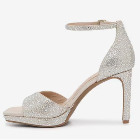 NEW Kelly & Katie Dahlia Platform Sandal Heels Size 9.5 - Picture 3 of 14